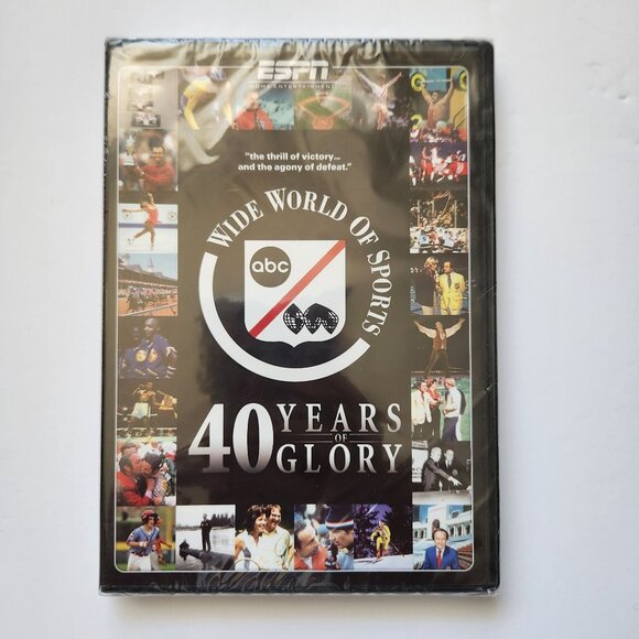 ABC Wide World Of Sports 40 Years Of Glory DVD, Sealed - Picture 1 of 6